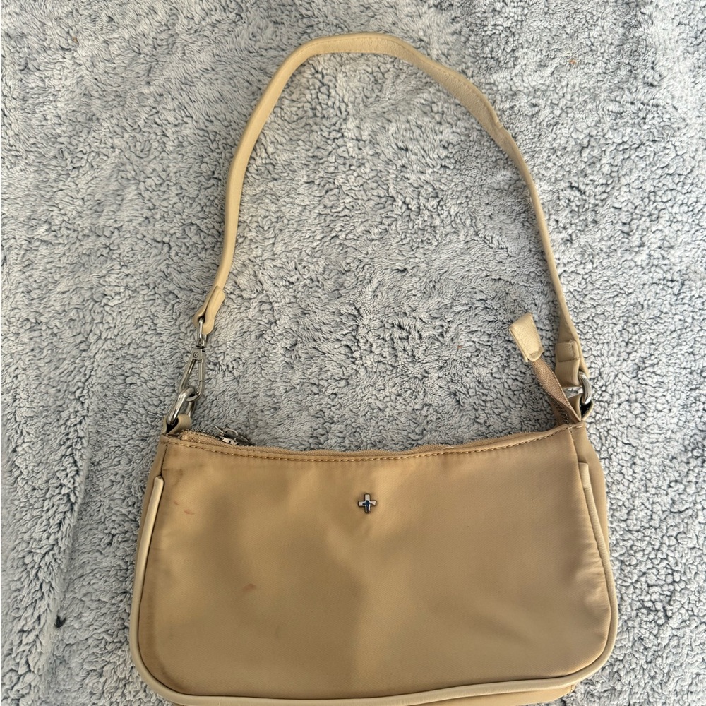 PETA + JAIN nude shoulder bag